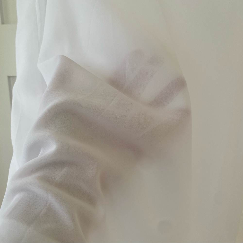 Two Piece Dress Birds & Bamboo Sheath with Duster Mandarin Collar L (StyleWe XL) - Picture 4 of 16